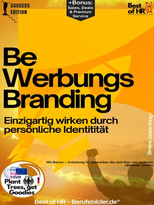 cover image of Bewerbungs-Branding – Einzigartig wirken durch persönliche Identitität